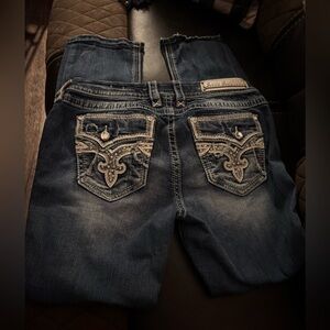 womens rock revival jeans sz 32 straight